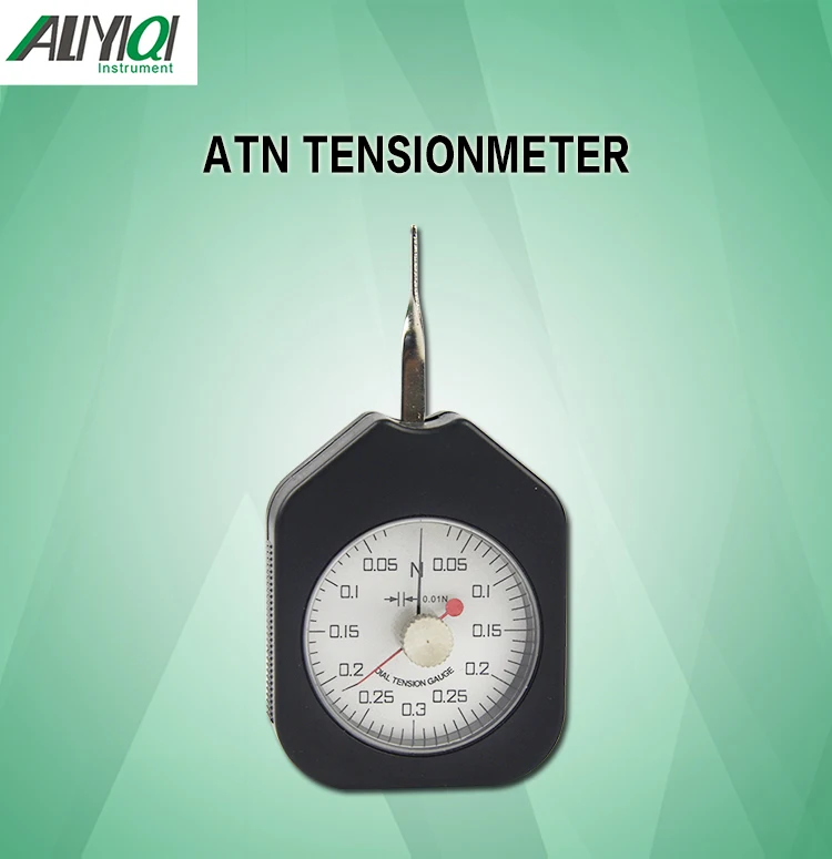 1.5N датчик контроля натяжения с циферблатом tensionmeter двойные Указатели(ATN-1.5-2) tensiometro