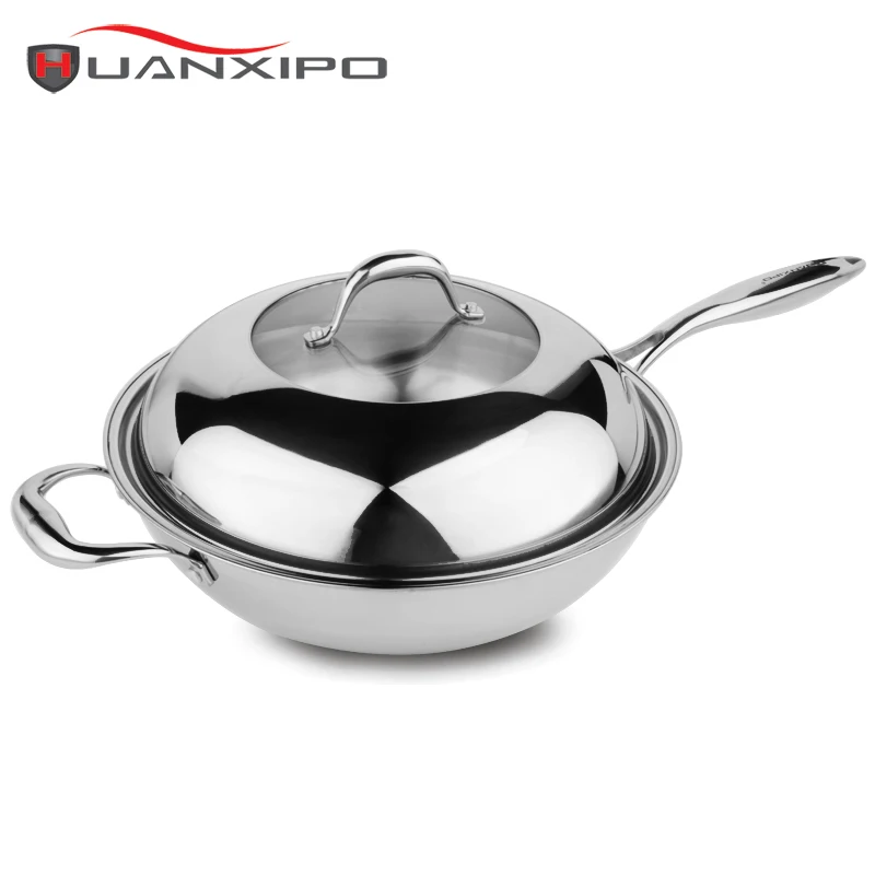 Высокое качество инструменты для приготовления пищи 9 шт. 18/10 набор посуды из нержавеющей стали здоровый Flypan+ 3 Пароварка+ горшок для супа