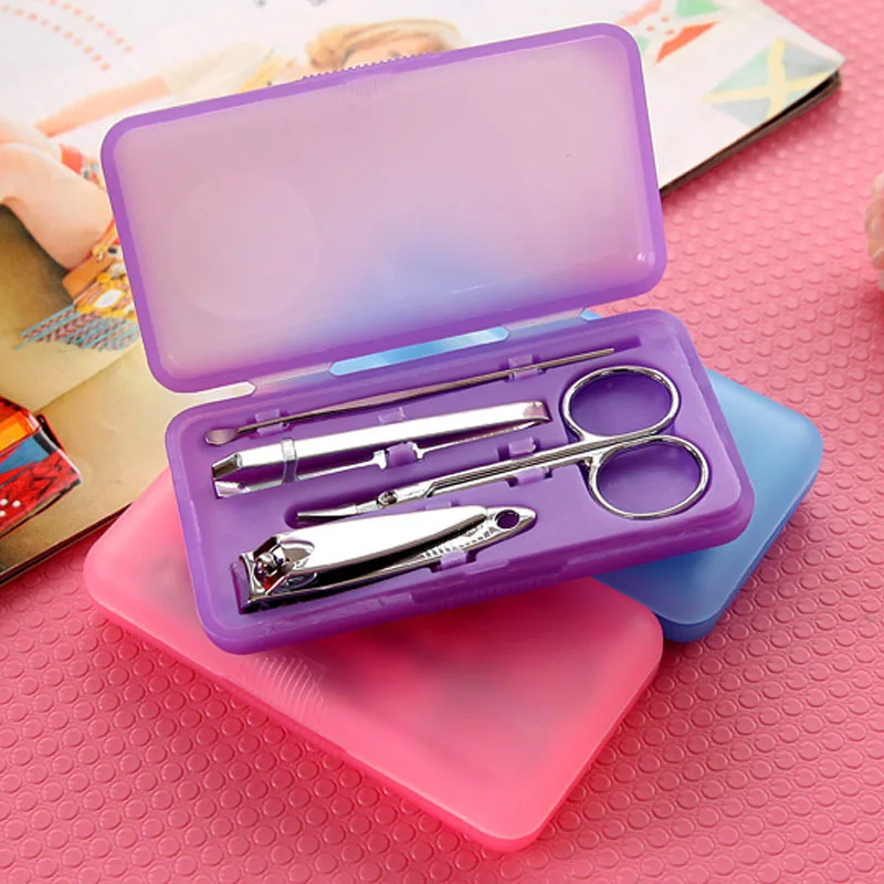 

(100mm set) Scissors Manicure set Nail scissors 4 tools/set including eyebrow scissors,eyebrow clip,nail scissors