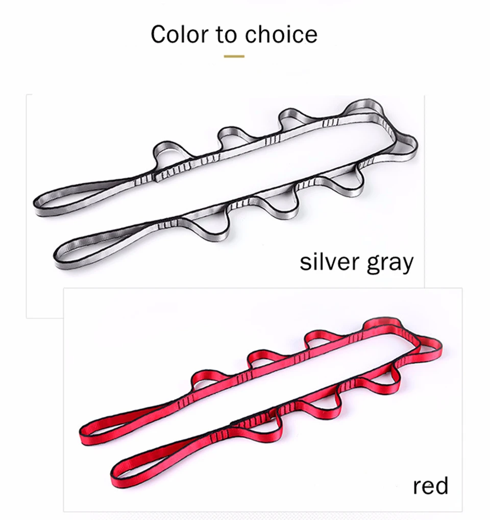 1 шт. многофункциональные пояса для йоги, растягивающиеся цепочки с ромашками, удлиняющие ремни, прочные регулируемые для альпинизма/качания/гамака для йоги