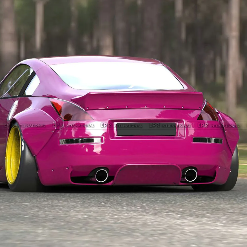 350z Rocket Bunny Style Rear Spoiler(11)_1