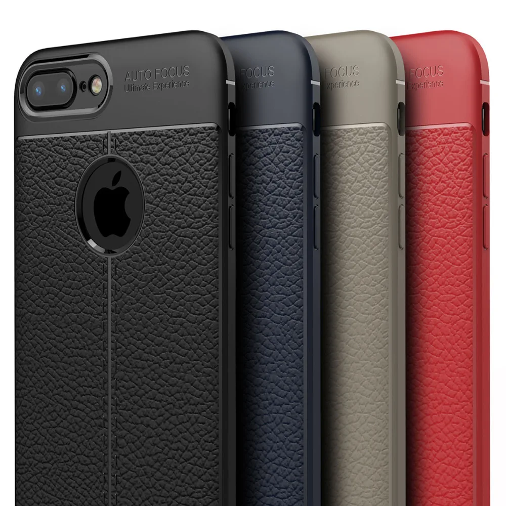 

Luxury Silicone Phone Case For Funda iPhone 7 Case For iPhone X 7 6 6S 8 Plus 6 S Case Cover XR XS Max Coque Silicon Capa Carcas