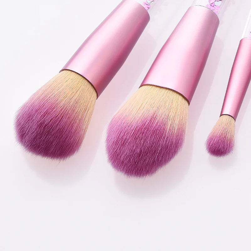

Pro 7 Pcs Makeup Brushes Set Eyeshadow Basic Products Powder Eyeliner Eyelash Lips Make Up Cosmetic Beauty Brush Tool Kit Hot