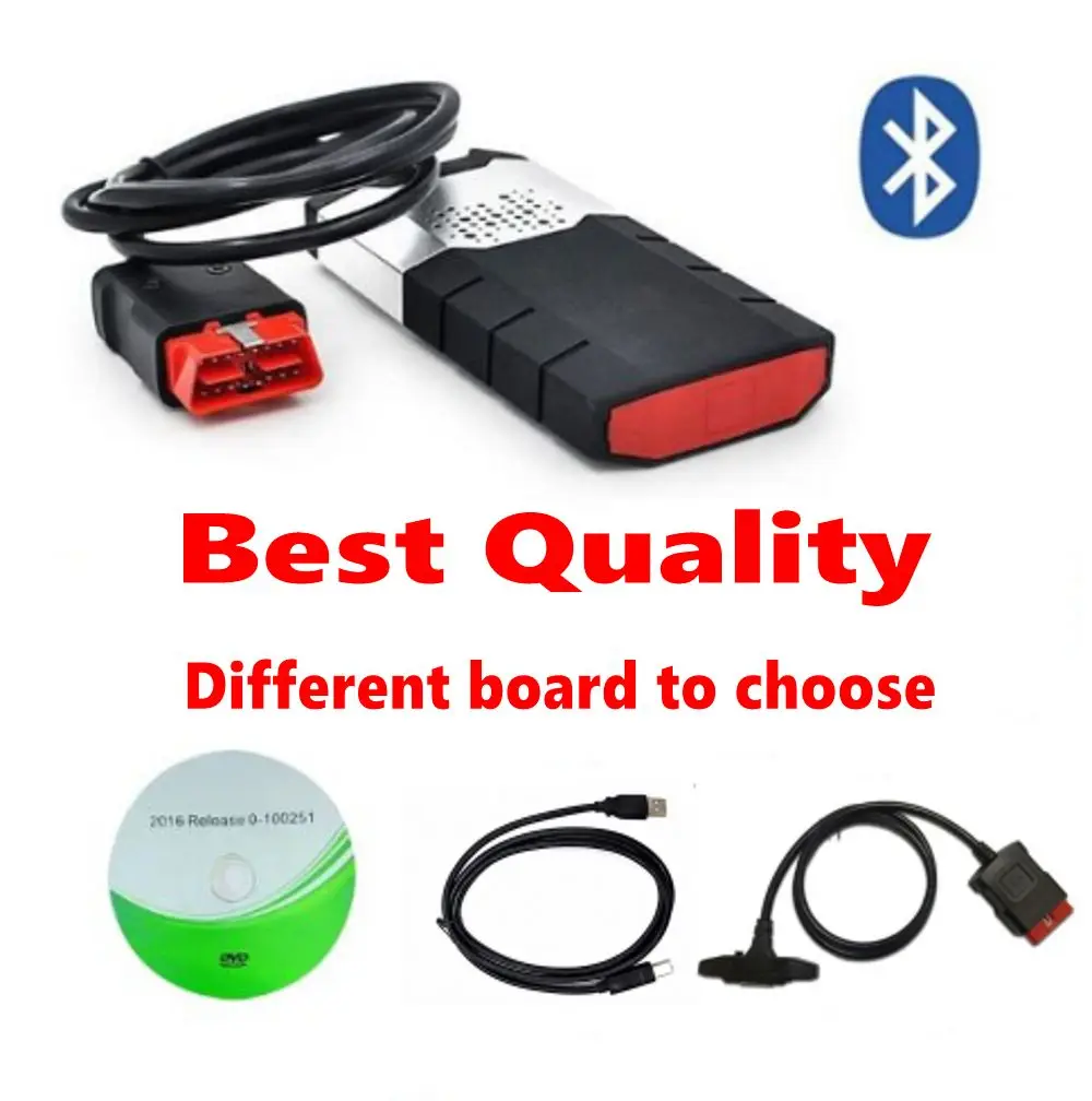 

2019 Newest 2015.R3/2016.R0 with keygen for delphis vd ds150e cdp bluetooth car truck tcs cdp pro plus for autocoms obd2 Scanner