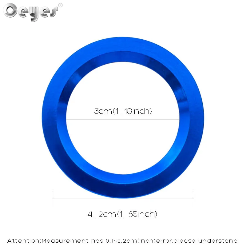 Start Engine Button Ring for CADILLAC (12)