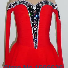 Лидер продаж на заказ платья для фигурного катания для женщин Элегантные Новые брендовые модные платья для катания на коньках для соревнований DR2890