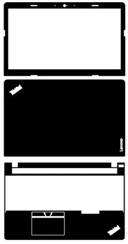 

Laptop Carbon fiber Vinyl Skin Stickers Cover guard For 2016 release Lenovo ThinkPad E570 15.6" without Fingerprint hole