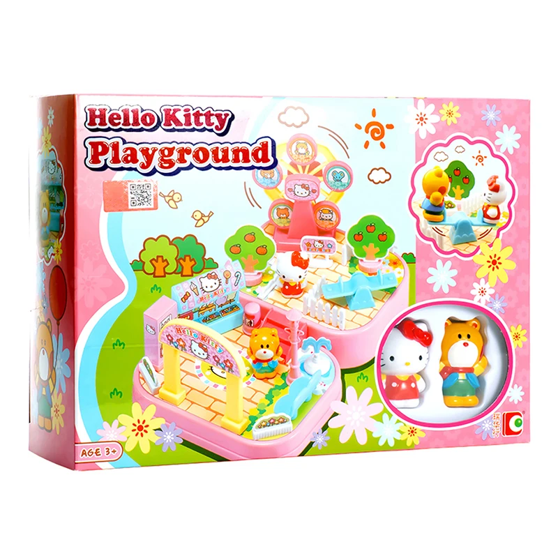 Рисунок Hello Kitty претендует площадке с Стикеры девушка игрушки принцесса подарок