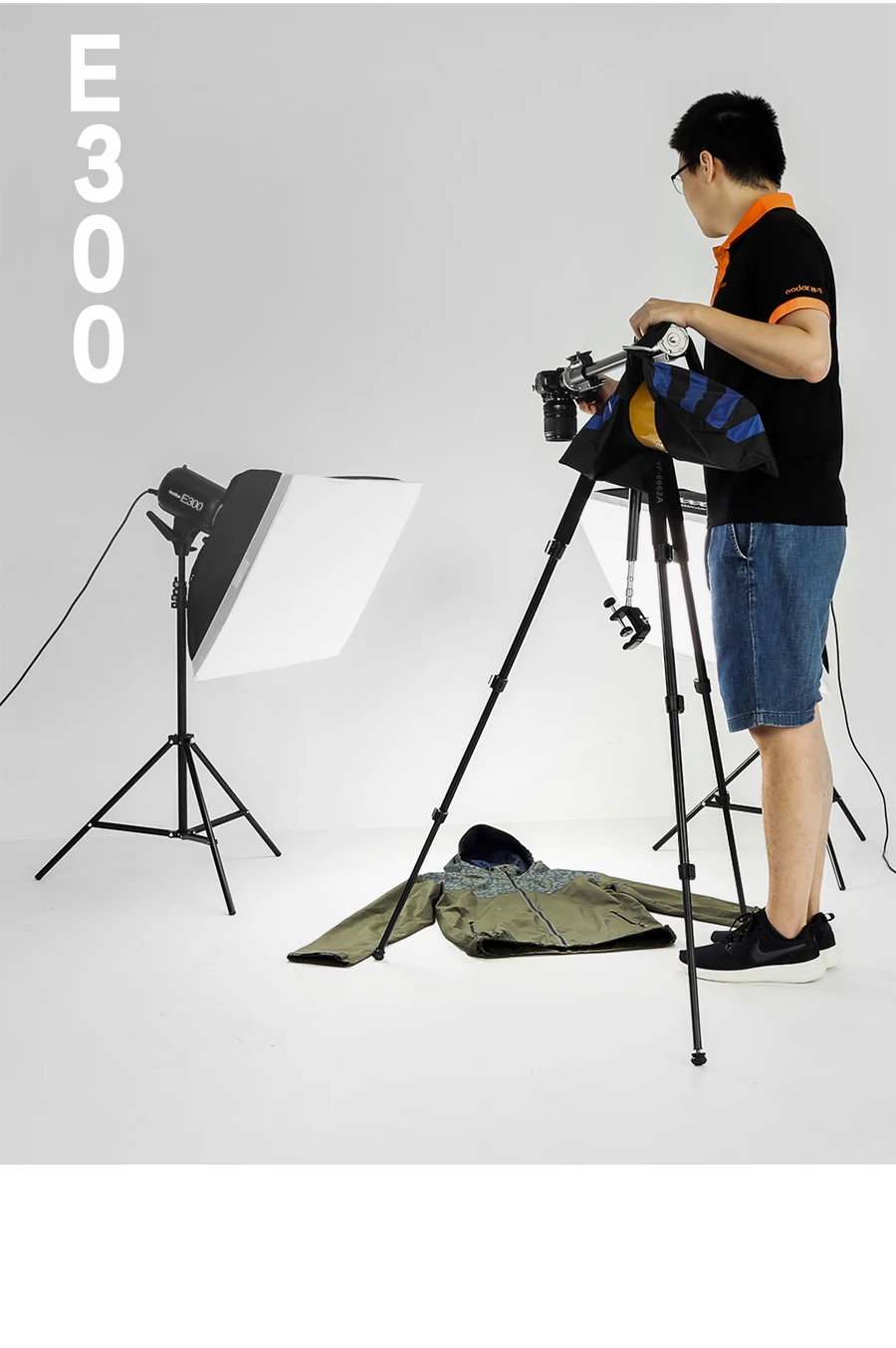 600Ws Godox строб студия Flash светильник комплект 600 W-фотографический светильник ing-Strobes, светильник, триггеры, софтбокс