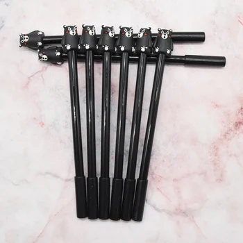 

2pcs cartoon black bear gel pen cute and high quality gel pen ball pen writing school stationery