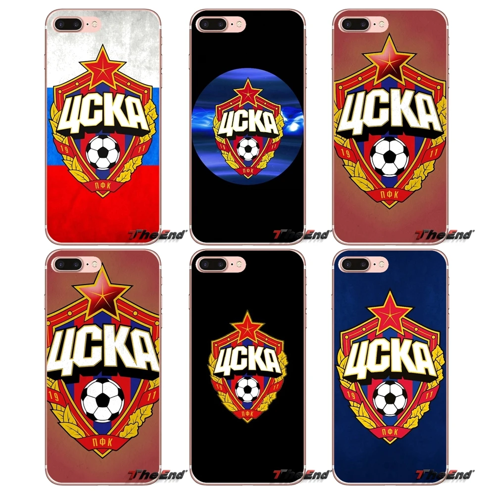 

Soft Transparent Cases Covers CSKA Moscow For iPhone X 4 4S 5 5S 5C SE 6 6S 7 8 Plus Samsung Galaxy J1 J3 J5 J7 A3 A5 2016 2017
