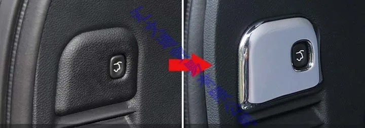 Для Jeep Grand Cherokee аксессуары для стайлинга автомобилей ABS хром электрические задние кнопки дверного переключателя крышка рамка отделка