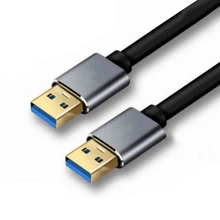 Супер Скоростной Кабель USB 3,0 типа A для удлинителя типа A кабель для синхронизации данных Синий для радиатора жесткий диск USB3.0 кабель для пер...(China)