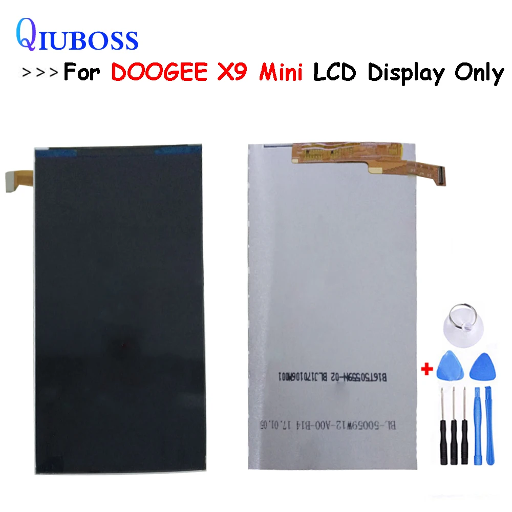 

For DOOGEE X9 Mini LCD Display Perfect Replacement Mobile Accessories For DOOGEE X9 Mini With Tools