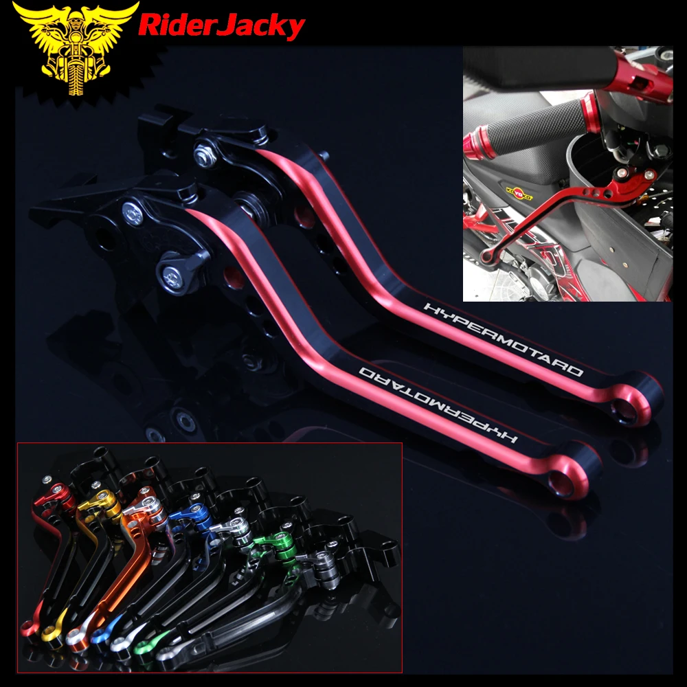 

RiderJacky Adjustable Mix Color Motorcycle Brake Clutch Levers For Ducati HYPERMOTARD 939 SP HYPERMOTARD 939 Strada 2016-2017