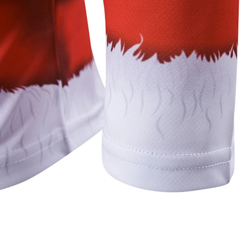 Мужская футболка на каждый день Рождество 3D принт Забавный Feliz Navidad свитер Санты с длинным рукавом лося одежда с круглым вырезом подарки футболки топы