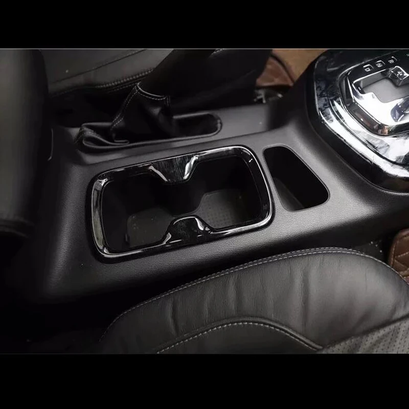 Для Nissan Terra 2018 1 шт. дерево ABS хром Автомобильный Интерьер Передняя водяная чашка
