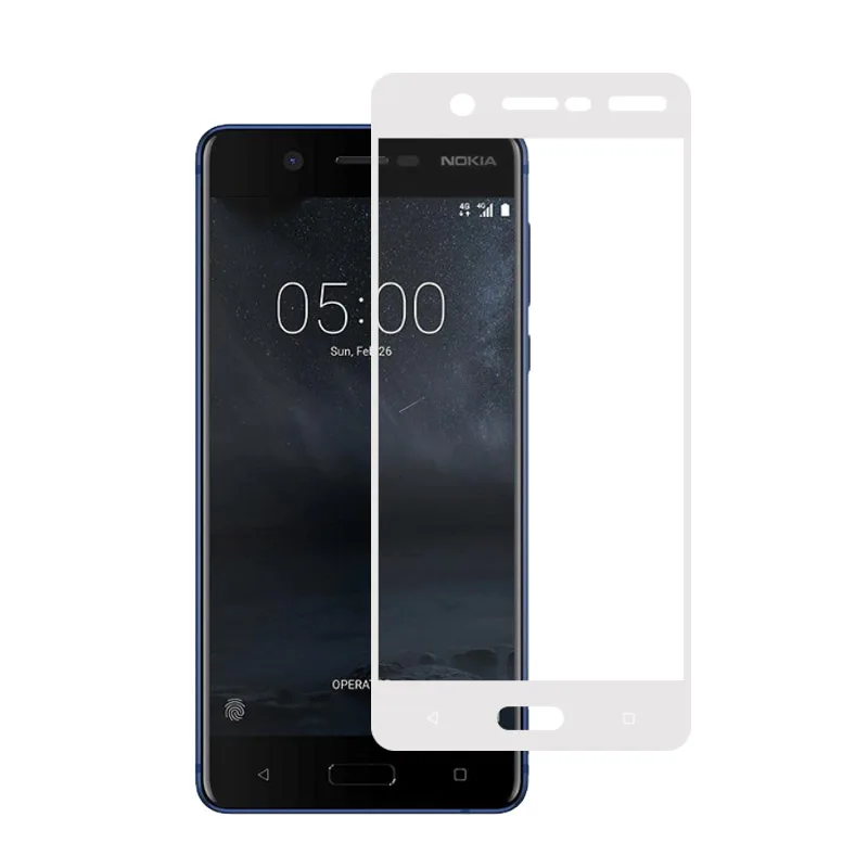 Закаленное стекло beworld для Nokia 5 1 6 2018 защита экрана полное покрытие 7 plus защитная