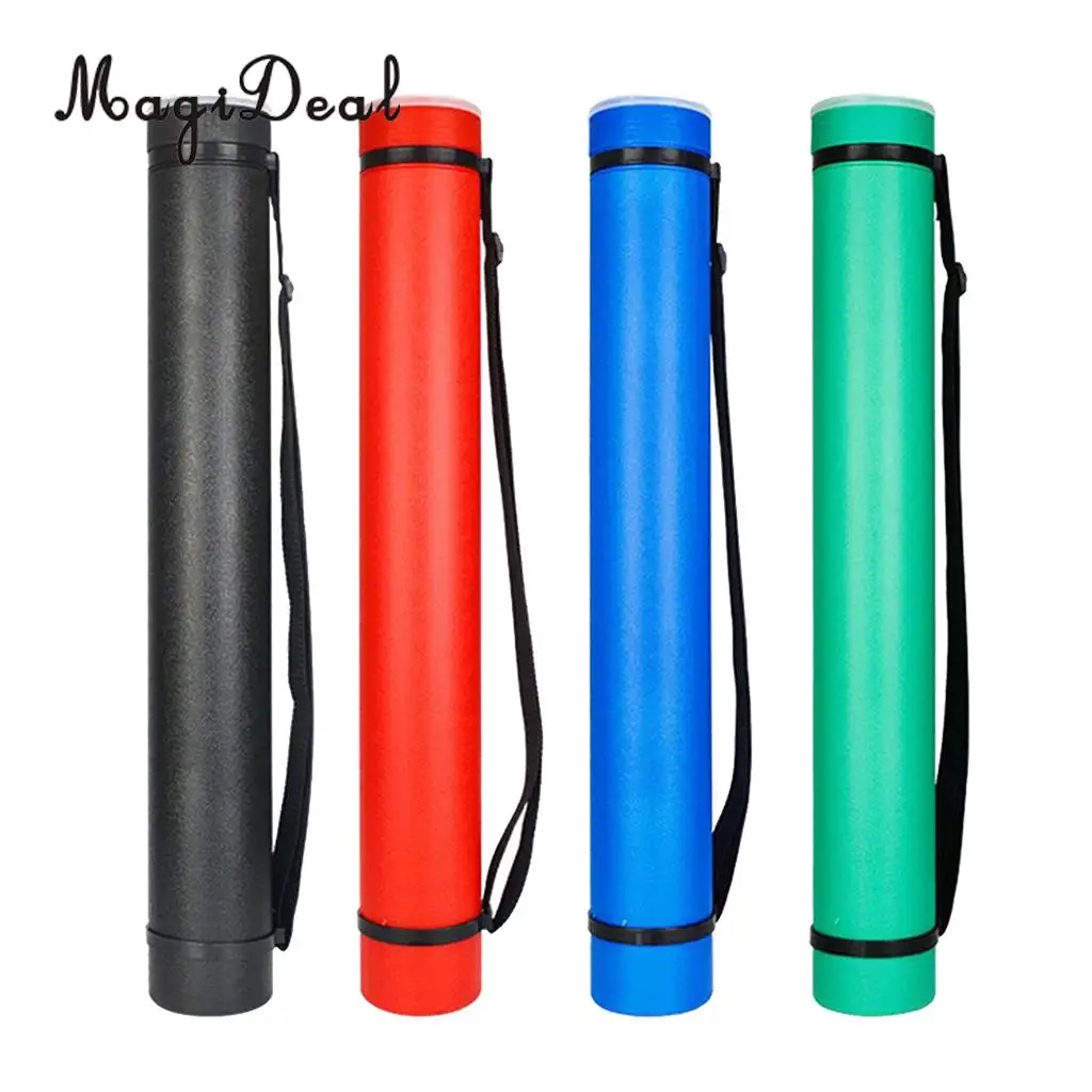 Adjustable Telescopic Archery Arrow Quiver Tube Shoulder Holder Shoulder Strap Carrier Case Outdoor Target Shooting
