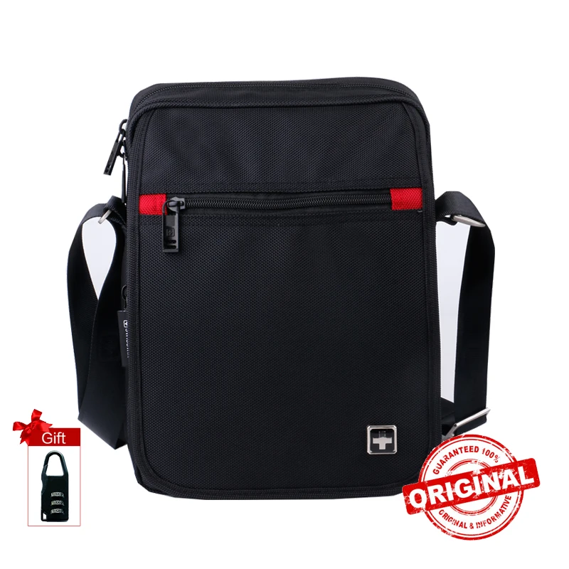 

Fashion Brand Shoulder Bag Small Black Messenger Daily Phone Quality Waterproof Nylon Flap Zipper Crossbody Bag SW8134A