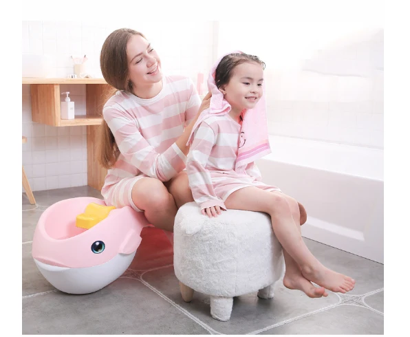  Hair Washer Loungers Children's Shampoo Chair Baby Shampoo Bed Foldable Loungers Household Oracle S