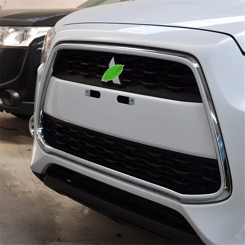 

car accessories chromium parts modification refit bright sequins exterior grille frame FOR Mitsubishi ASX