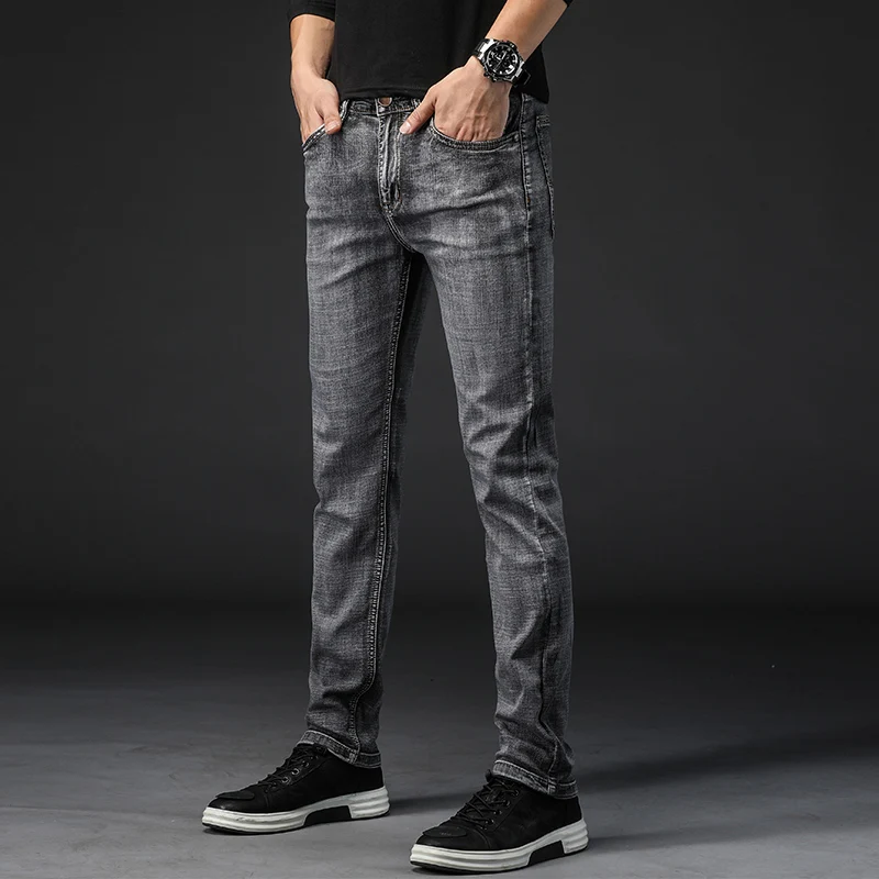 Biker Jeans Men Jean Jeans Homme Calca Masculina Ropa Hombre De Marca Men'S Classic Mens Pants Large Size Pantacourt Famous