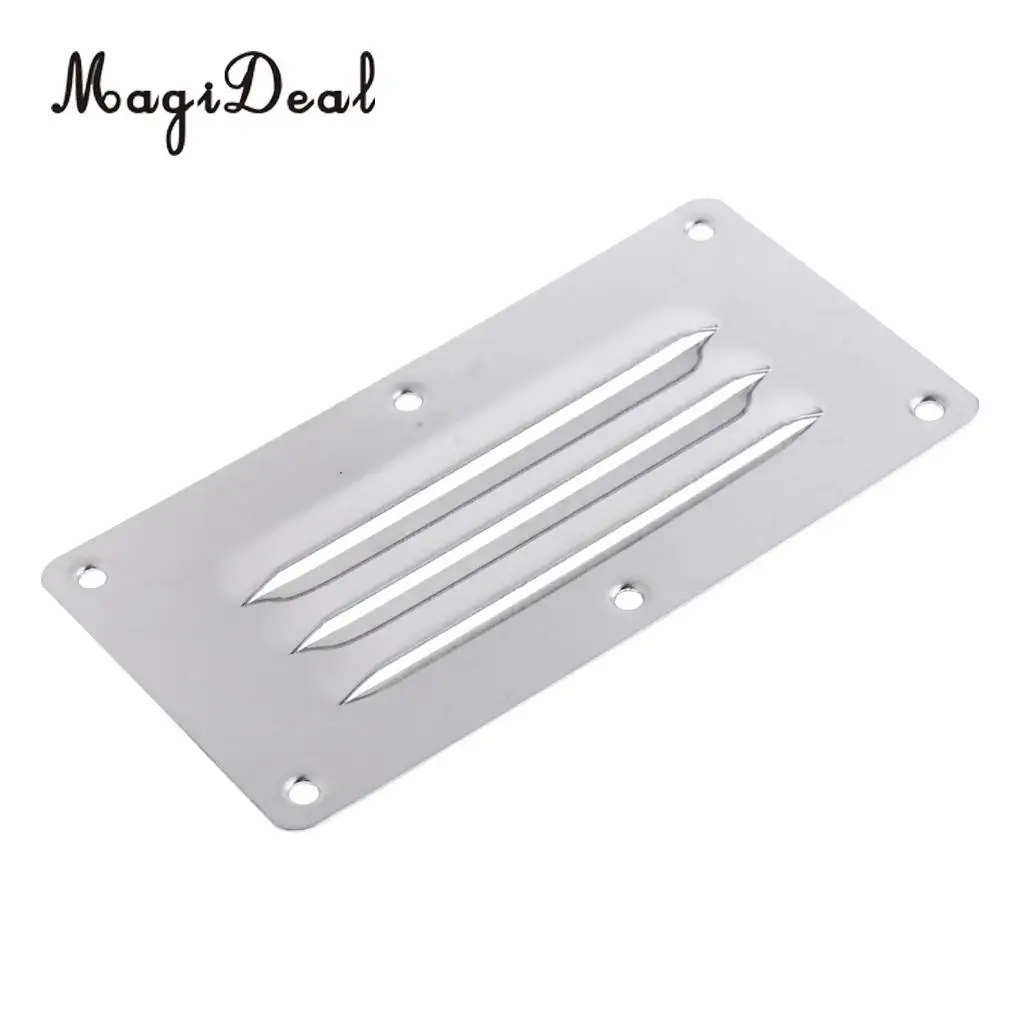 MagiDeal Replacement Marine Boat RV Yacht 3 Slots Louver Vent Cover Ventilation Boating Deck Hardware Accessories