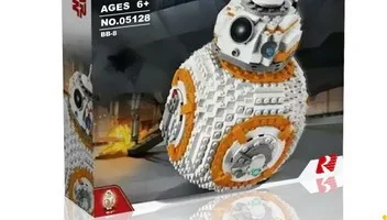 

Lepin 05128 Genuine 1238Pcs Star Plan Series The Double B 8 Robot Set 75187 Set Building Blocks Bricks Toys for Christmas Gifts
