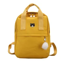 Женский рюкзак для школьниц-подростков, винтажная стильная женская школьная сумка, тканевый рюкзак, женский рюкзак Mochila 8830