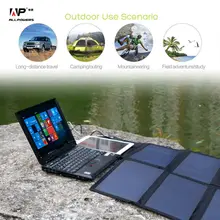 40W Solar Charger Portable Solar Panel Charger for iPhone Samusng Huawei Xiaomi Blackberry iPad Dell HP Acer Lenovo Hp and more.