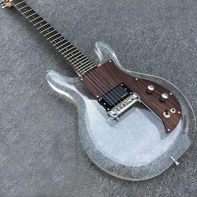 Buy New Arrival Acrylic body Electric Guitar with Wood