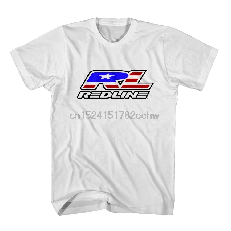 

redline logo bikeed design fashion tshirt mens Fashion T-Shirts top tee