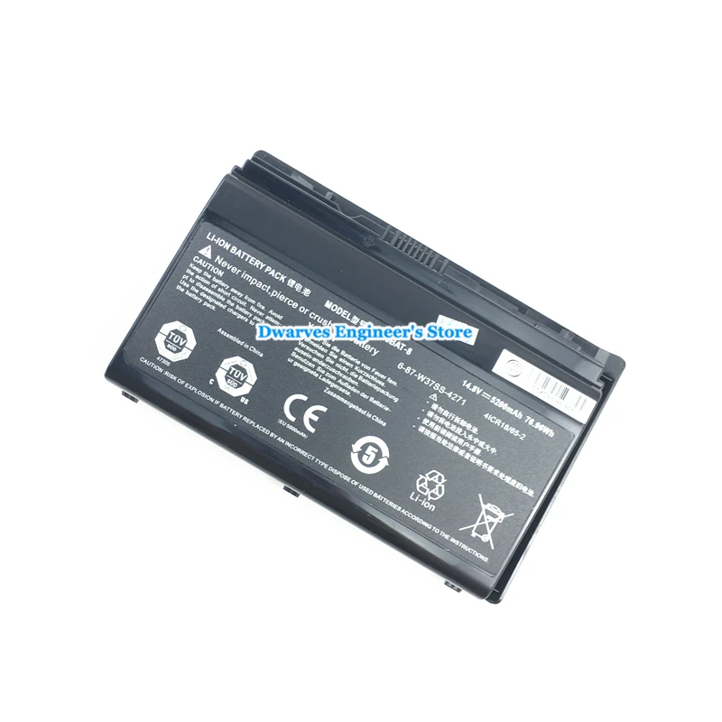 Оригинальный литий ионный аккумулятор для ноутбука CLEVO W370BAT 8 6 87 W370S 4271 W37SS 427 K590S