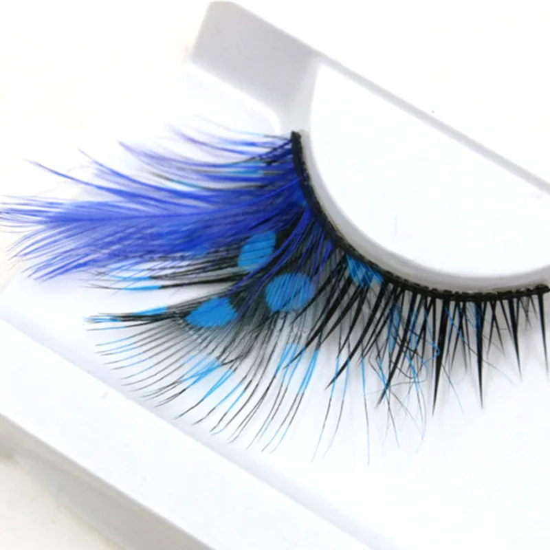 

YOKPN Pure Hand False Eyelash High Quality Exaggerated False Eyelashes Stage Party Lashes Extensions Eye Lashes Makeup Tools