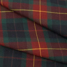 Mylb 145 см x 50 см Высококачественная саржевая фланелевая ткань, шлифованная мягкая ткань и окрашенная в пряжу рубашка в клетку