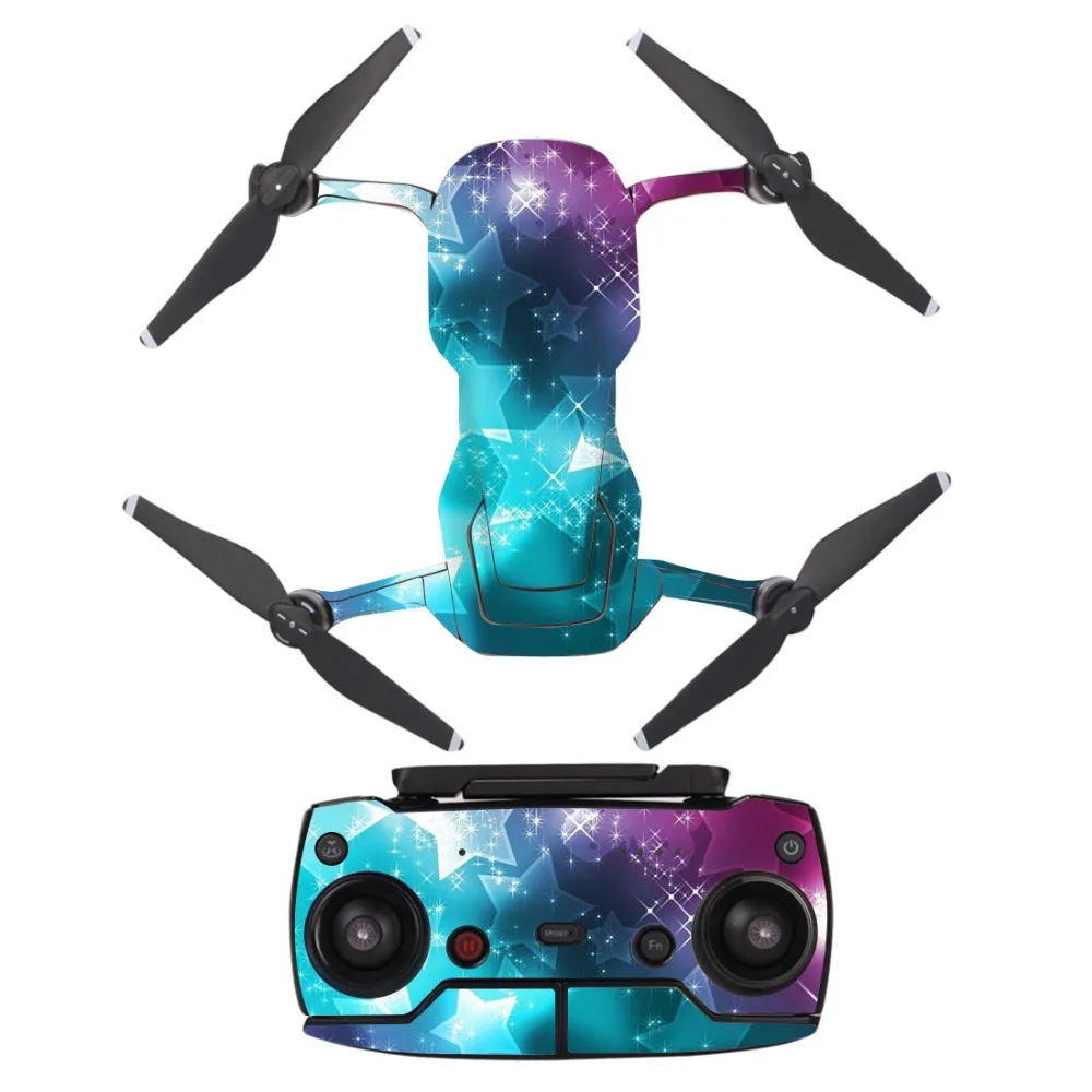 DJI Mavic Air Skin стикер ПВХ Виниловые наклейки для всего тела наклейка для Mavic Air Drone Body+ пульт дистанционного управления+ Arms стикер s