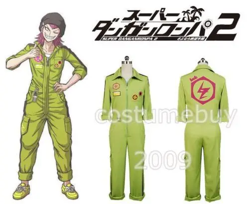 

Anime Super Dangan Ronpa 2 Danganronpa Kazuichi Souda Cosplay Costume Jumpsuit Halloween Carnival Costume Custom Made