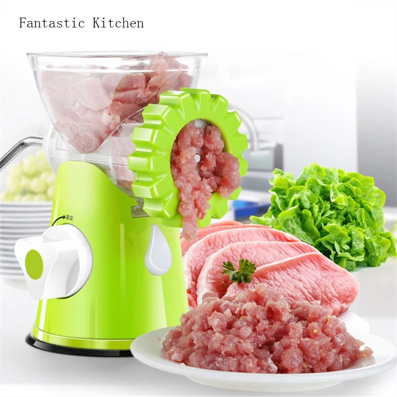 

Manual meat grinder household kitchen multi-function meat grinder Meat Grinders for Kitchen Tool Cutter Slicer meat Poultry Tool