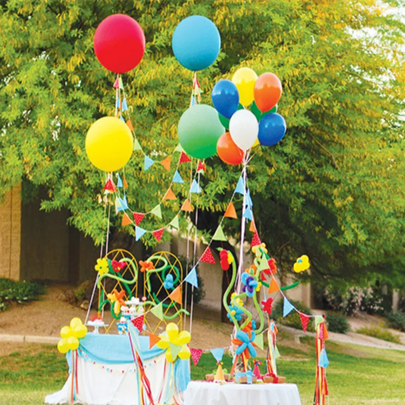 50 шт./лот 10 дюймов Многоцветный латексные воздушные шары, надувные жемчужные шары Детские День рождения воздушные шары Свадебные украшения плавательной дорожки 6z