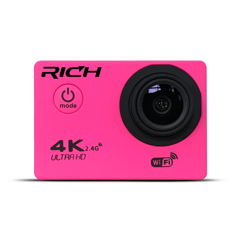 F60B 16MP 4 K FHD 1080 P 2,0 дюймов lcd Спортивная камера Водонепроницаемая 30 м wifi Экшн-камера Поддержка wifi водонепроницаемый пульт дистанционного управления