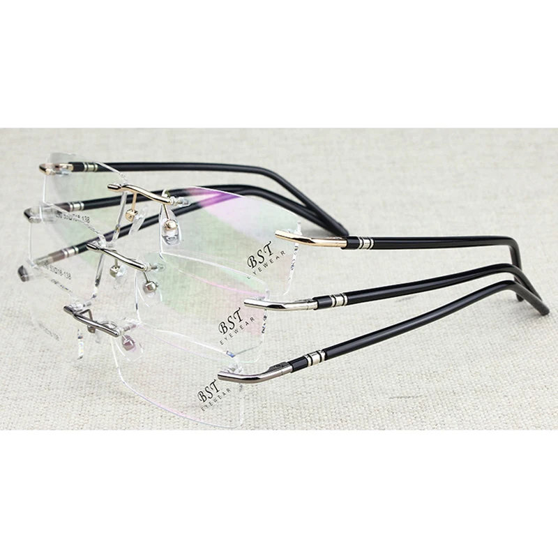 

lady square prescription glasses frame suit for oval face can put optical lens