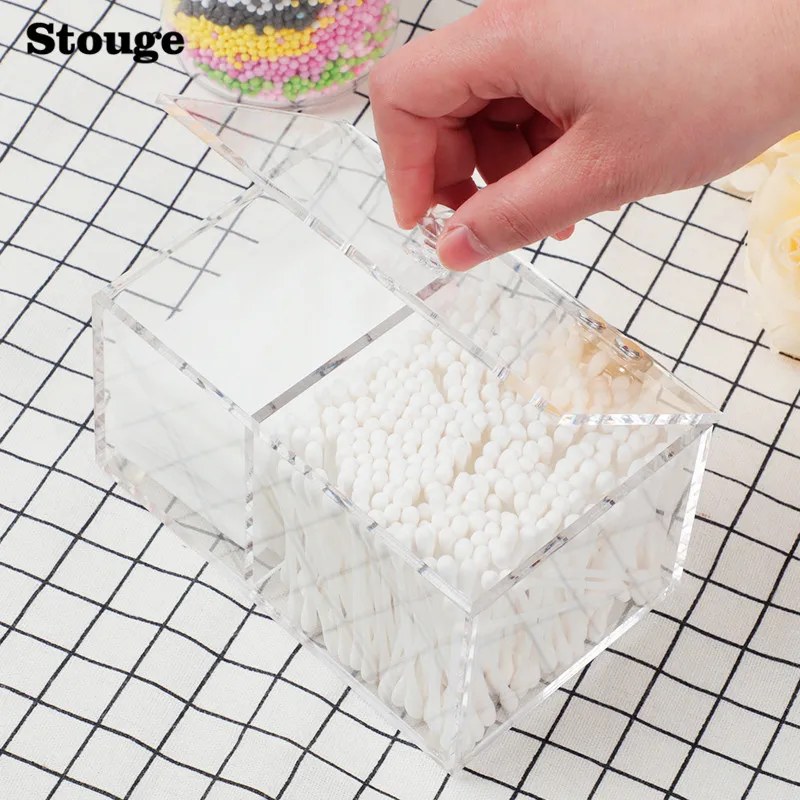 clear storage bins for makeup