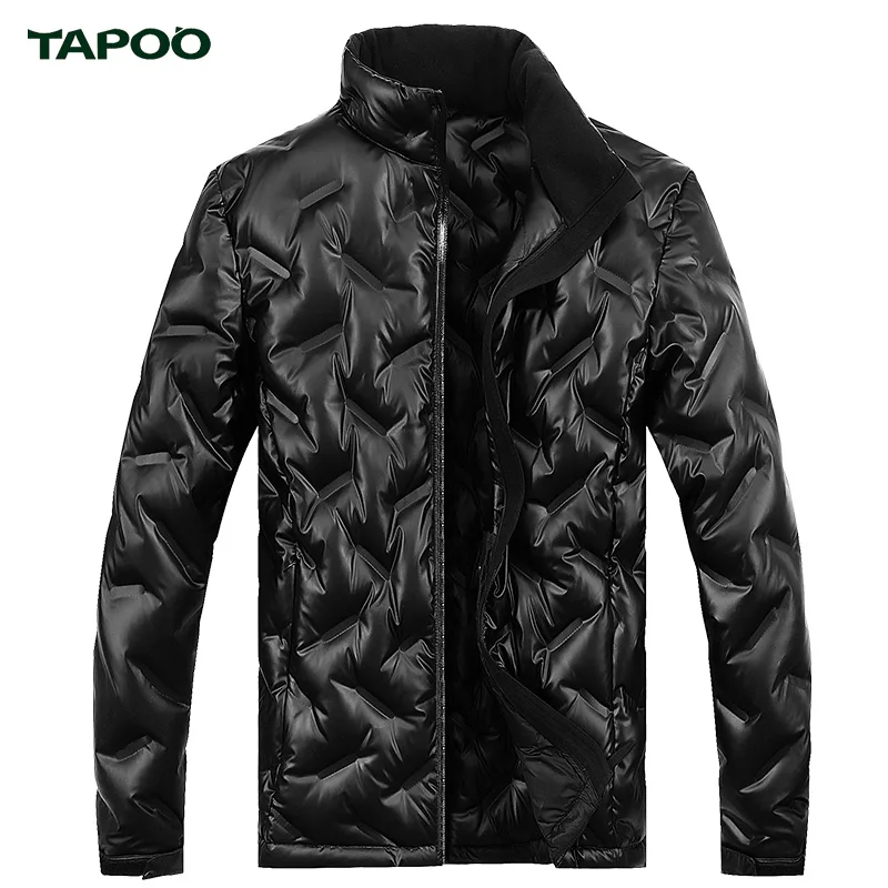 TAPOO Fashion Leisure Jacket Winter Men Coat Warm Down Jacket Parka Men ...