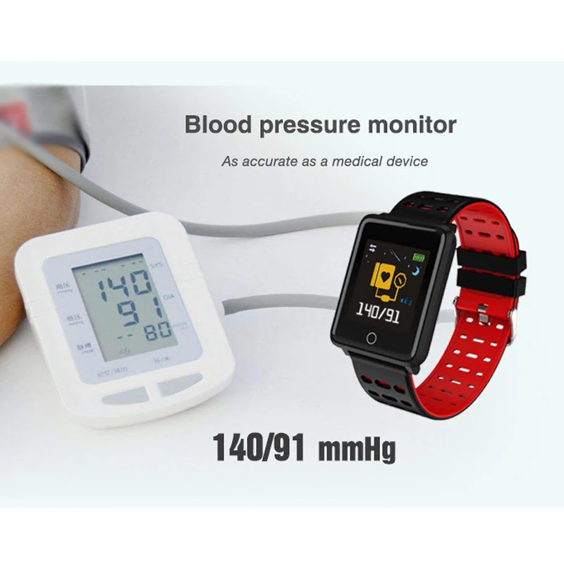 

2019 Waterproof Smart Watch Heart Rate Monitor Bracelet Wristband For IOS Android Health Sleep Blood Pressure