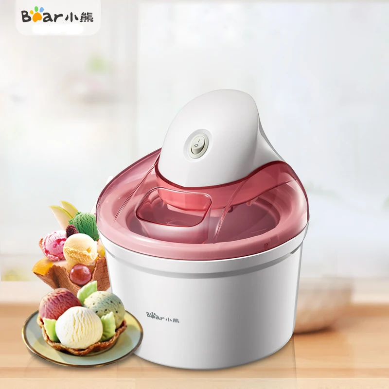 

Bear BQL-A12G1 Ice Cream Machine Home Automatic Fruit Automatic Diy Double Layer of Ice 1.2L Capacity