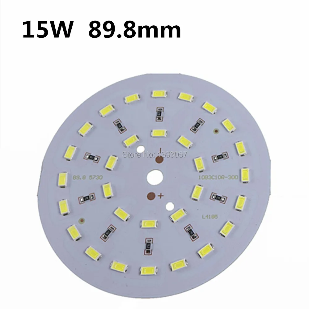 10 шт. светодио дный источник SMD5730 PCB DC 12 В 100LM/W лампы 3 Вт 5 Вт 7 Вт 9 вт 12 Вт 15 Вт 21 Вт 30 Вт 45 Вт светодио дный лампы белый/теплые для кемпинга/дом