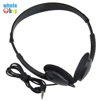 

300pcs 3.5mm Low Cost Disposable Economical Headsets Stereo Headphones Headphone for Laptops Phone for Hospital Fitness Center