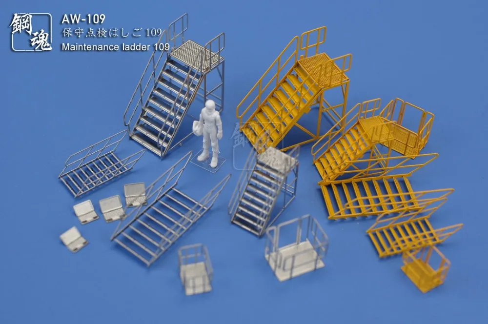 Детали для травления лестниц для обслуживания Gundam(1/144& 1/100) AW109 фото-травленые листы принимаются оптом
