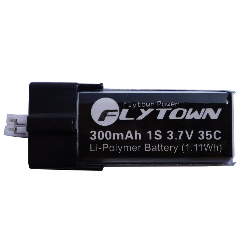 5 шт. литий полимерный аккумулятор flycity 300 мАч 3 7 В 35C/70C PH2.0 для EFLITE Blade mCPX FBL100 Nano QX 3D
